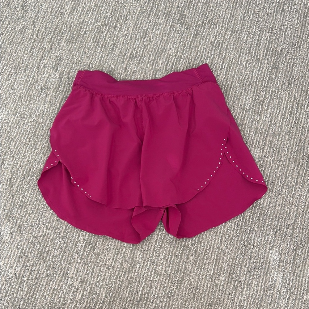 Women’s Magenta lululemon fast and free Shorts